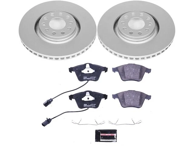 Kit de pastillas de freno delanteras y rotor para Audi A6 Quattro 2002-2004 2,7 L V6 2003 XW928BX Foto 1 de 1