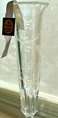 Waterford Crystal 18th Century 9 inch Bud Vase Excellent Condition- Never Used - Image 1 of 4