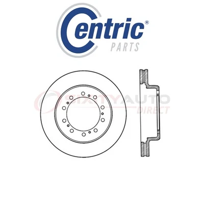Centric C-TEK Disc Brake Rotor for 1983-1990 GMC C7000 10.4L 6.0L 6.1L 7.0L fy Foto 1 de 4