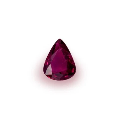 Mozambique Pear Purplish Red Ruby 0.57CT - Image 1 of 4
