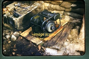 Kodachrome Film Dia of Korean War Army Generator in Korea in 1952 v13b - Bild 1 von 1
