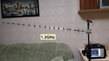 antenna 1200MHz Uda-Yagi BIG individual tuning 1.2