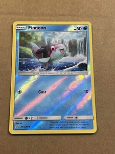 2019 POKEMON - UNIFIED MINDS - FINNEON - REVERSE HOLO 39/236 - Picture 1 of 2