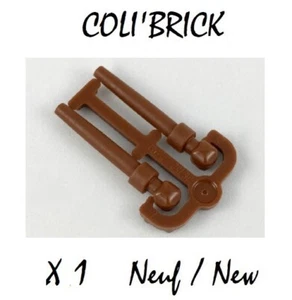 Lego 36752 - 1x Baguette Sorcier Minifig utensil Wand 2 on sprue - R Brown- NEUF - Imagen 1 de 1