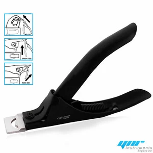 YNR Profesional Nuevo Cortador de Punta de Uñas de Acrílico Cortador Gel Falsas Uñas Artes Negro - Imagen 1 de 2