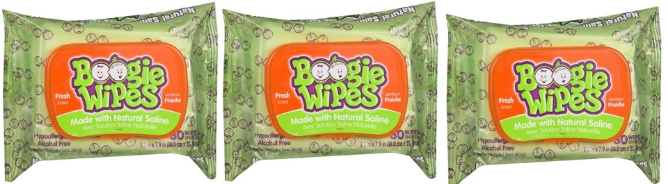 Boogie Wipes Fresh Scent 30ct (3 Pack) - Image 1 of 1