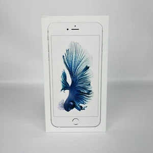 Apple 6s Plus Silver 64GB Box Only Replacement Empty A1687 Manual Stickers - Picture 1 of 10