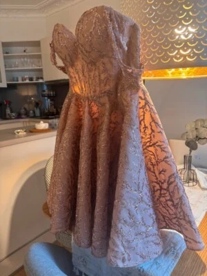 Haute couture - Magnifique Robe - tissu Elie Saab - Photo 1/4
