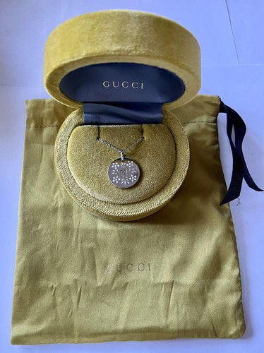 Collana GUCCI WG 18K Fiore GG Icona Fiori