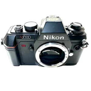 Nikon N2000 35mm Film Camera BODY-Black - Picture 1 of 6