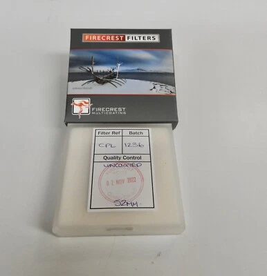Formatt-Hitech Firecrest Circular Filters. 52mm & 58mm. Ultra, ND, CPL Etc - Image 1 of 4
