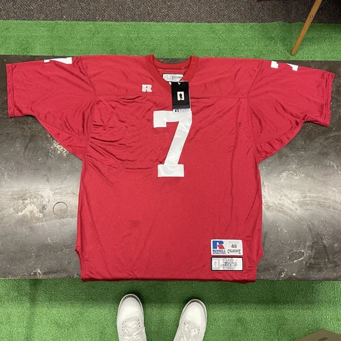 Stanford University Cardinals John Elway Football Jersey Men’s Large Size 48 #7 Cover