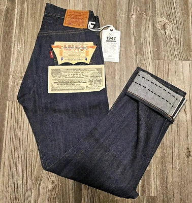 Levis x Tom Sachs 1947 501 XX LVC Vintage Selvedge Jeans Made Japan Men Sz 28x32 - Image 1 of 4