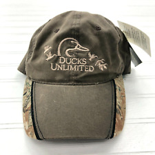 New With Tags Outdoor Cap Ducks Unlimited Waxed Canvas Hat Adult One Size