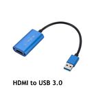 Carte de capture audio vidéo USB 3.0 4K HDMI capteur vidéo pour appareil photo de jeu PC