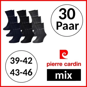 30 Pares Pierre Cardin 39/42+43/46 Hombre Business Calcetines 3 Colores - Imagen 1 de 2