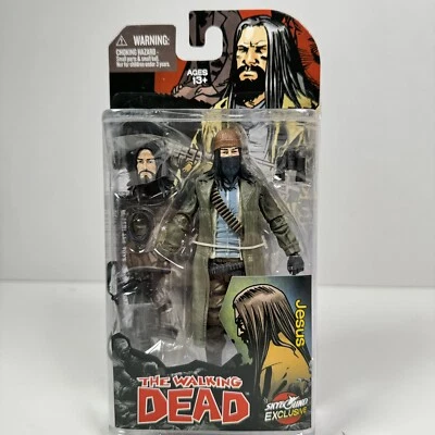 Figura de acción cómica exclusiva de Skybound The Walking Dead Jesus de McFarlane Toys Foto 1 de 4