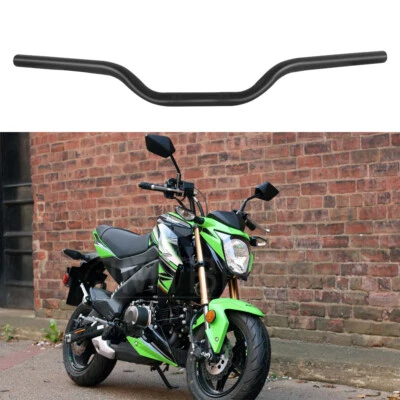 For Kawasaki Z125 Z250 Z400 Z650 Motorcycle 7/8" Tracker Drag Handlebars Bars - Image 1 of 4