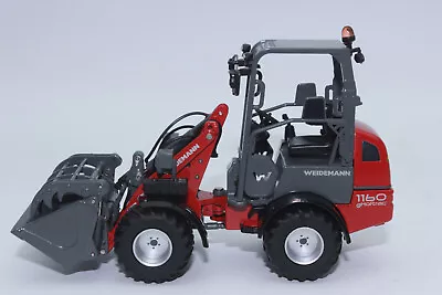 !! SALE !! NZG 985 Weidemann 1160 E Hoftrac Loader 1:32 Scale 1 NEU + OVP - Image 1 of 4