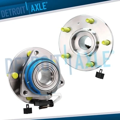 Pair Front Wheel Bearing Hubs for Oldsmobile Aurora Intrigue Chevrolet Impala - Image 1 of 4