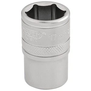 Draper Expert 16607 1/2" Sq. Dr. 6 Punti Chiave Metric Socket (17mm) - Foto 1 di 1