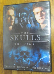 SKULLS TRILOGY THE SKULLS & SKULLS II & SKULLS III DVD MOVIE 2 DISC FREE SHIP - Picture 1 of 1