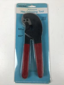 Radio Shack 278-243 Pro HEX Crimping Tool for F-56 (RG-6/U) and F-59 (RG-59/U) - Picture 1 of 4