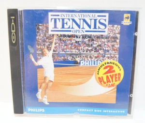 International Tennis Open Philips Compact Disc Interactive Cdi 1994 Game - Picture 1 of 3