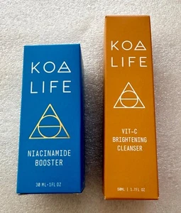 Potenciador de niacinamida KOA Life® + Limpiador iluminador VIT-C / Nuevo en caja - Imagen 1 de 8