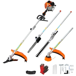 Corta-césped corta-ramas corta-setos 52cc KRAFTROYAL 4 en 1 para jardinería - Imagen 1 de 11