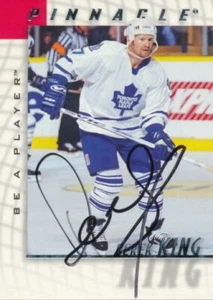 DEREK KING Autogramm - Toronto Maple Leafs NHL 1997-98 - Bild 1 von 1