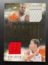 2013-14 Panini Intrigue Intriguing Pairs Jerseys /199 Blake Griffin Kevin Durant