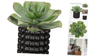 Succulents Plants Artificial for Home Decor, Realistic Potted Fake Plant, - Picture 1 of 7