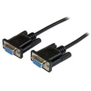 StarTech.com 1m DB9 RS232 Seriell Nullmodemkabel Verbindung PC Update Receiver - Bild 1 von 3
