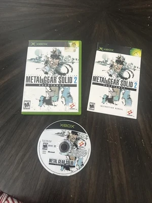 Juego XBOX Metal Gear Solid 2 Sustancia CIB Completo En Caja  Foto 1 de 4