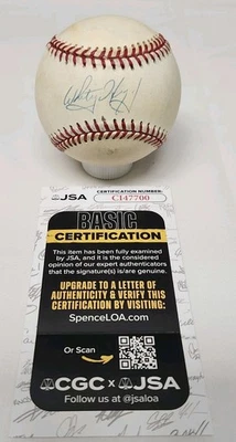 Whitey Herzog Signed Rawlings Official American League Baseball JSA COA A7 - Image 1 of 3