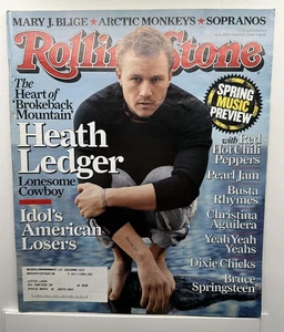 Rolling Stone Magazine March 23 2006 Heath Ledger - Picture 1 of 1
