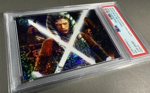(PSA 10) 2024 Star Wars Galaxy #100, “Ahsoka Returns” Mini Diamond - Picture 1 of 3