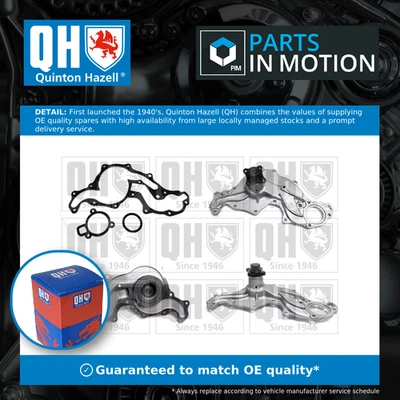 Bomba de agua para refrigerante Ford Consul 2.3 72 a 75 años QH 5004980 5007851 5025832 Foto 1 de 4