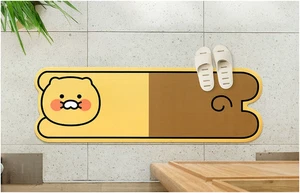 Kakao Friends Choonsik Long Diatomaceous Earth Bath Mat Non-Slip Door Mat - Picture 1 of 17