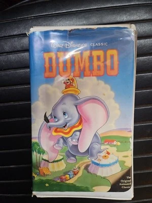 Dumbo VHS Disney Black Diamond Clamshell  - Image 1 of 3