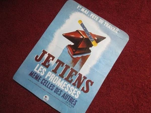 WW2 GERMAN POSTERS IN OCCUPIED FRANCE -3 - Picture 1 of 1