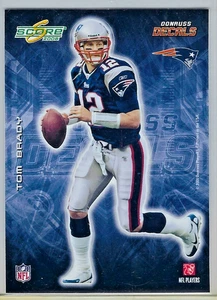 Tom Brady - 2008 Score Donruss Decals Card - Picture 1 of 2