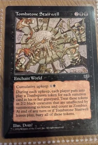 Magic: the Gathering Mtg Mirage Tombstone Stairwell Near Mint Condition Rare - Picture 1 of 2