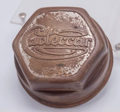 1910s - Cartercar Brass Threaded Automobile Hubcap Grease Cap - Pontiac, MI - Image 1 of 4