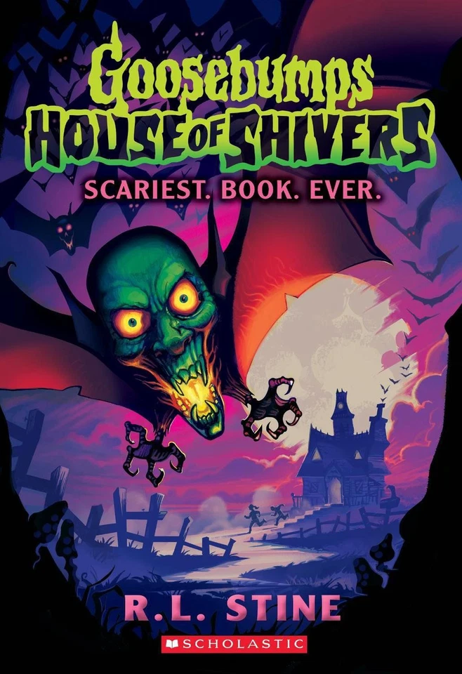 Scariest. Book. Ever. (Goosebumps: House of Shivers #1) by R. Stine Paperback Bo - Image 1 of 1