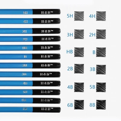  35 Pcs Skizzierstift Set Skizzierende Vorräte Professionelle Stifte - Bild 1 von 4