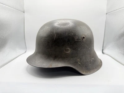WWII WW2 German Original M42 Stahlhelm Helmet! - Image 1 of 4