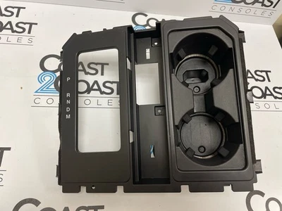 Bisel portavasos delantero para 2015 2016 2017 2018 2019 2020 f150 consola central Foto 1 de 4