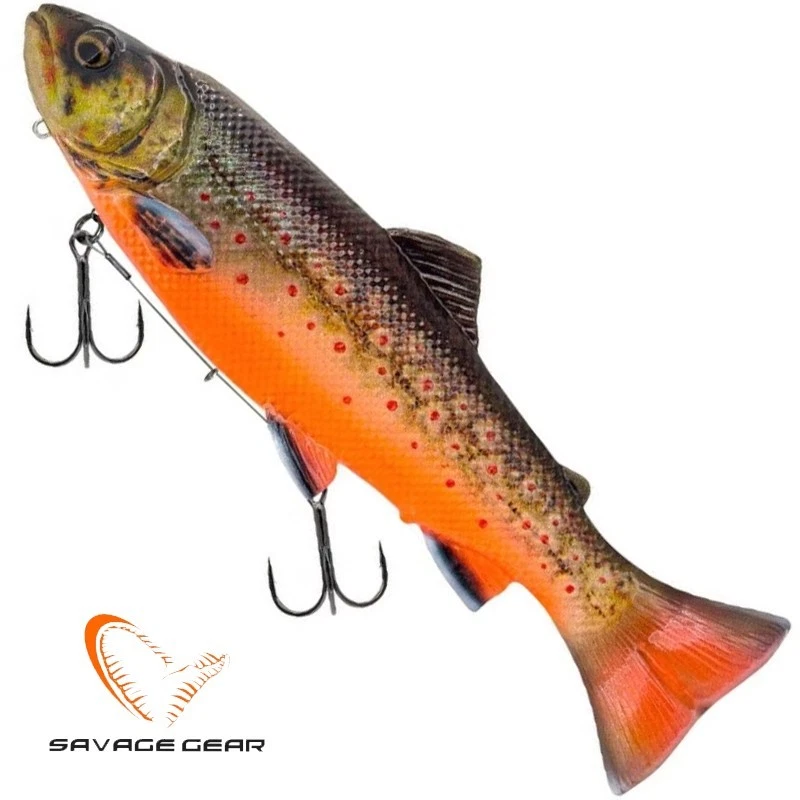 Savage Gear 3D Line Thru Pulsetail Trout  20cm 102g #1 Sink Slow Artic Char - Image 1 of 1